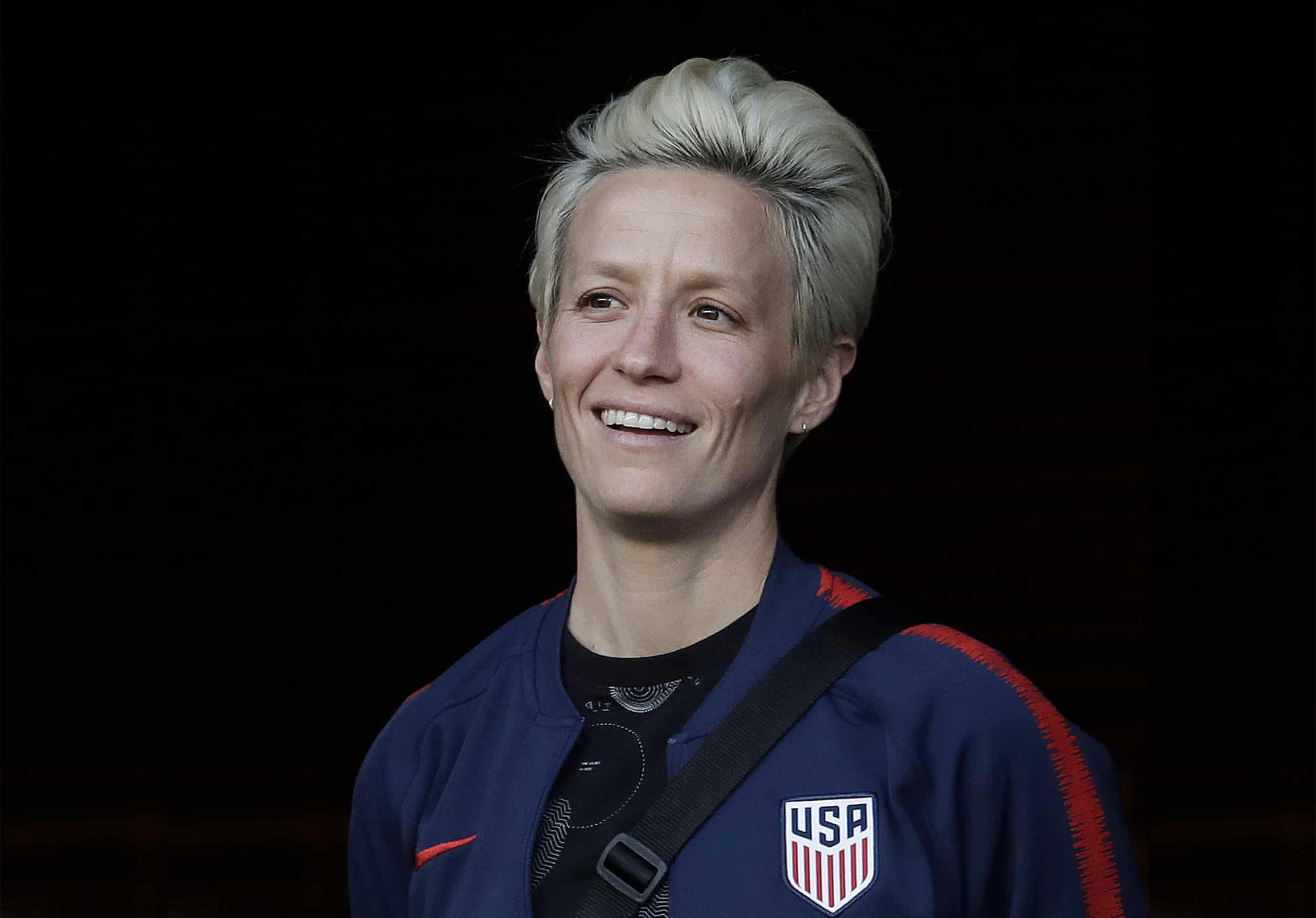 Megan Rapinoe: ‘Maybe men should just take a few hundred years off’